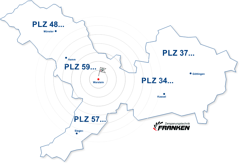 Franken-Verkaufsgebiet